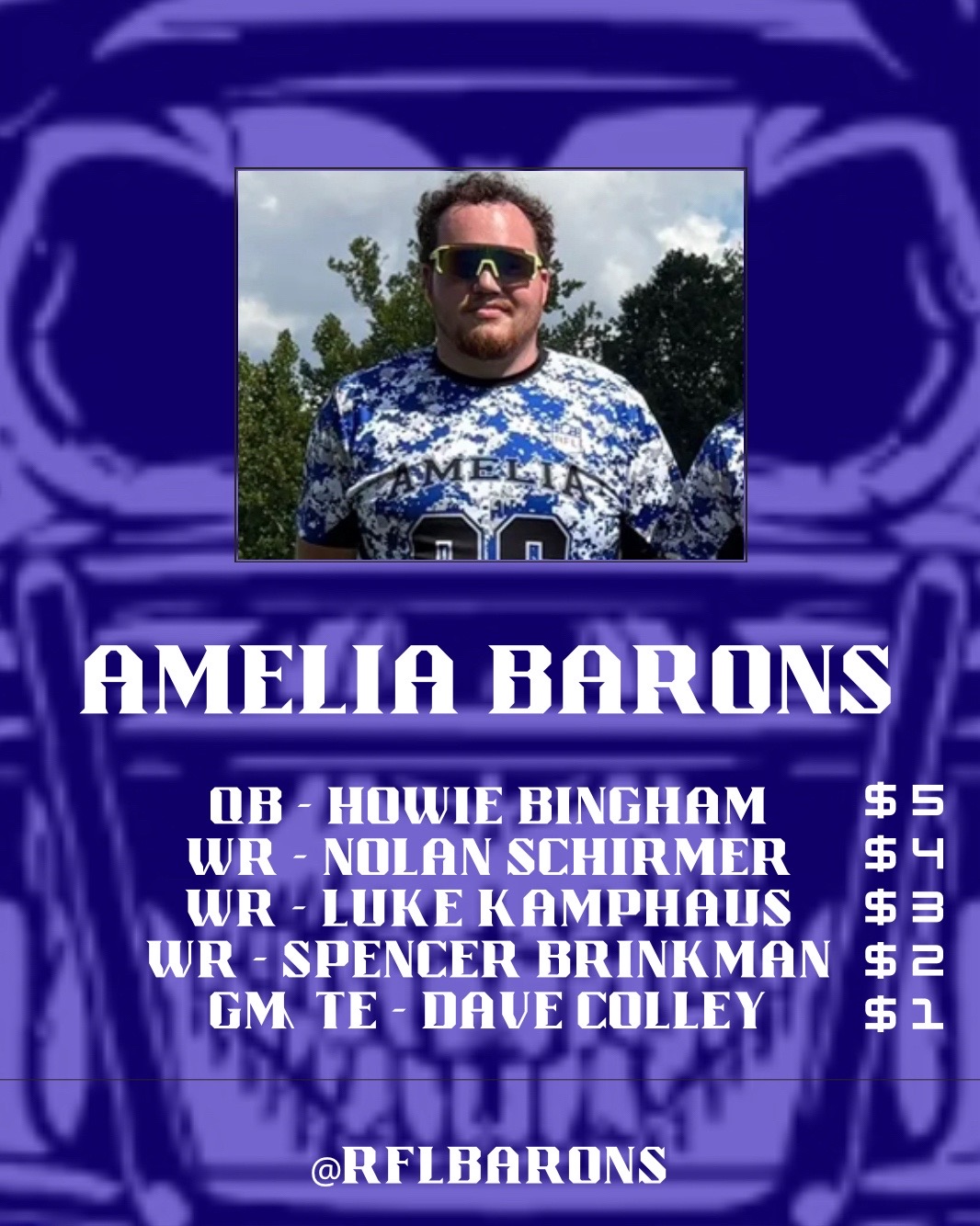 @RFL Amelia Barons