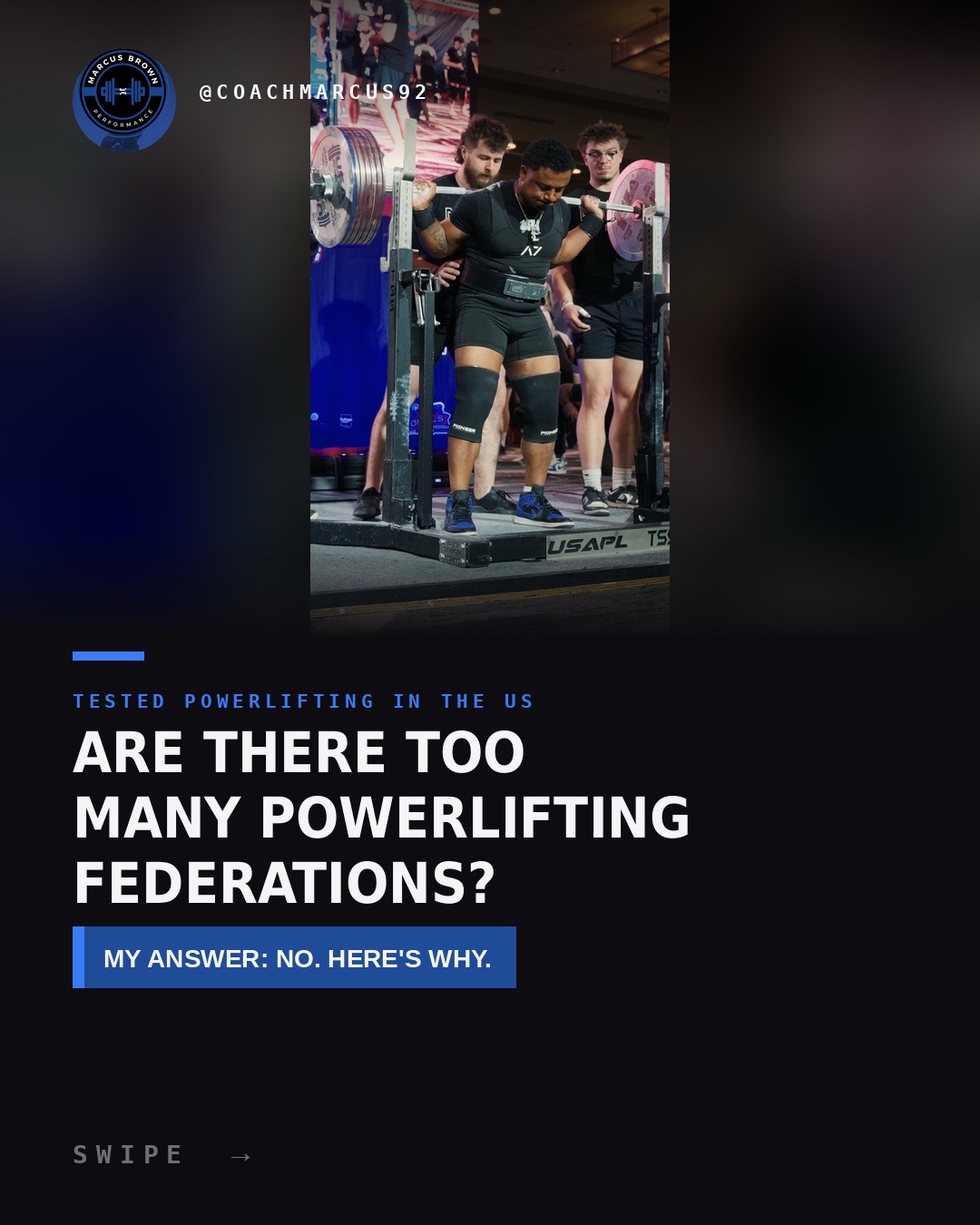 @Marcus | Powerlifting Coach