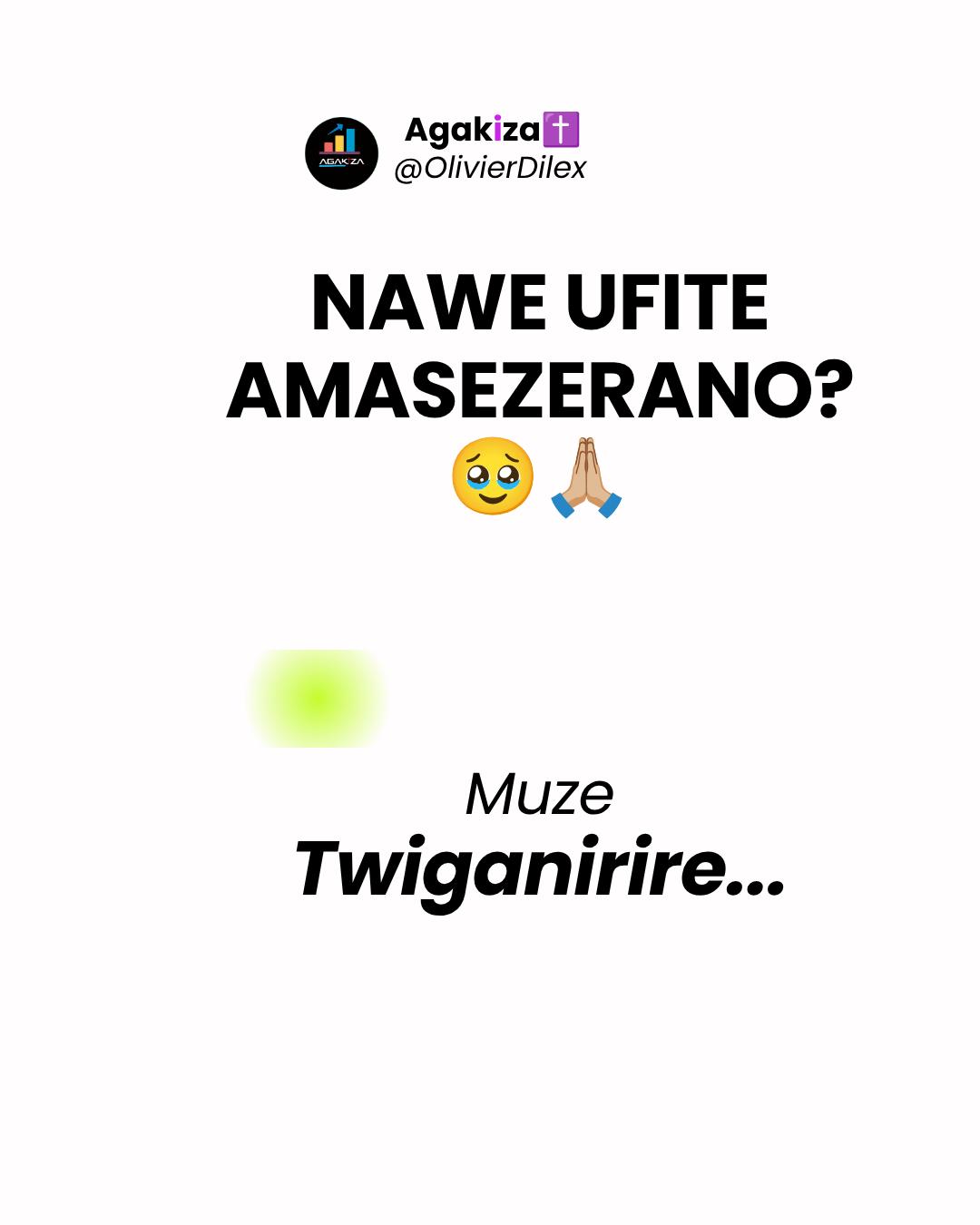 @Agakiza✝️