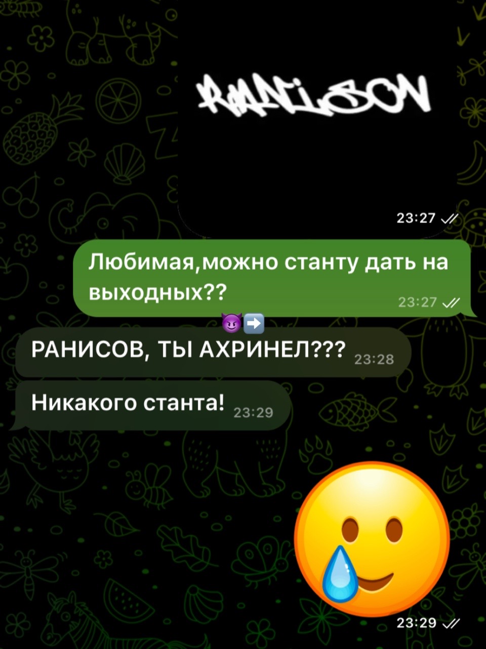 @тгк: ʀᴀɴɪsᴏᴠ🙋🏻♂️