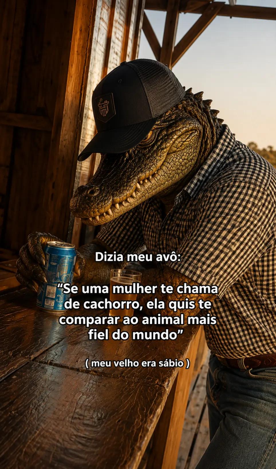@PAPO DE JACARÉ