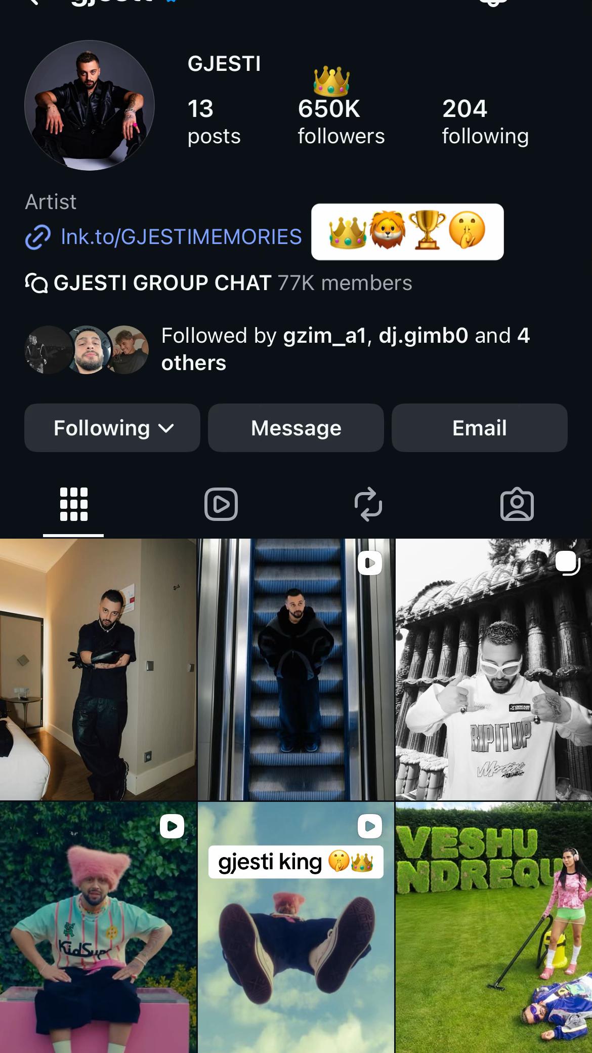 @gjesti king