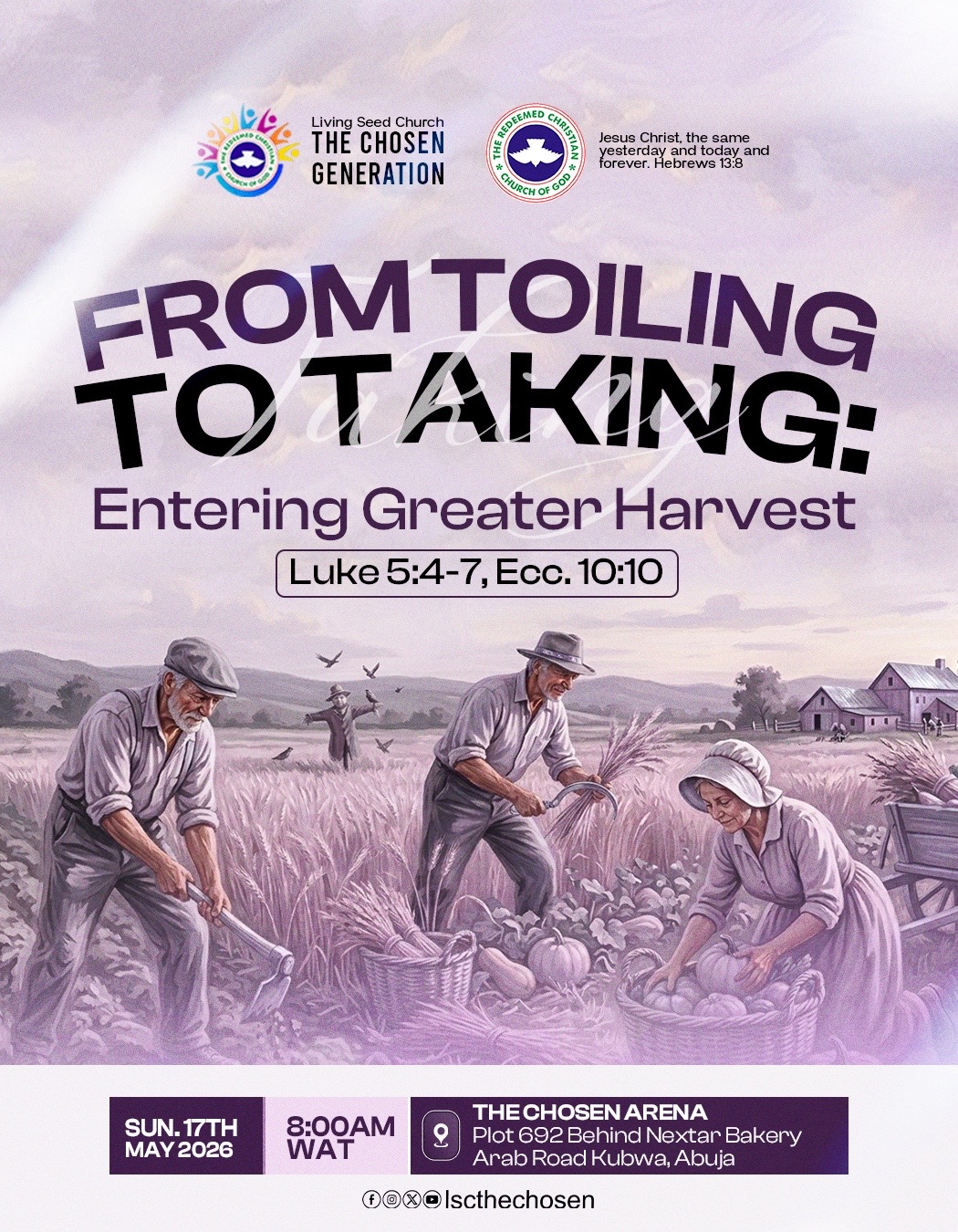 @RCCG LSC,The Chosen Generation