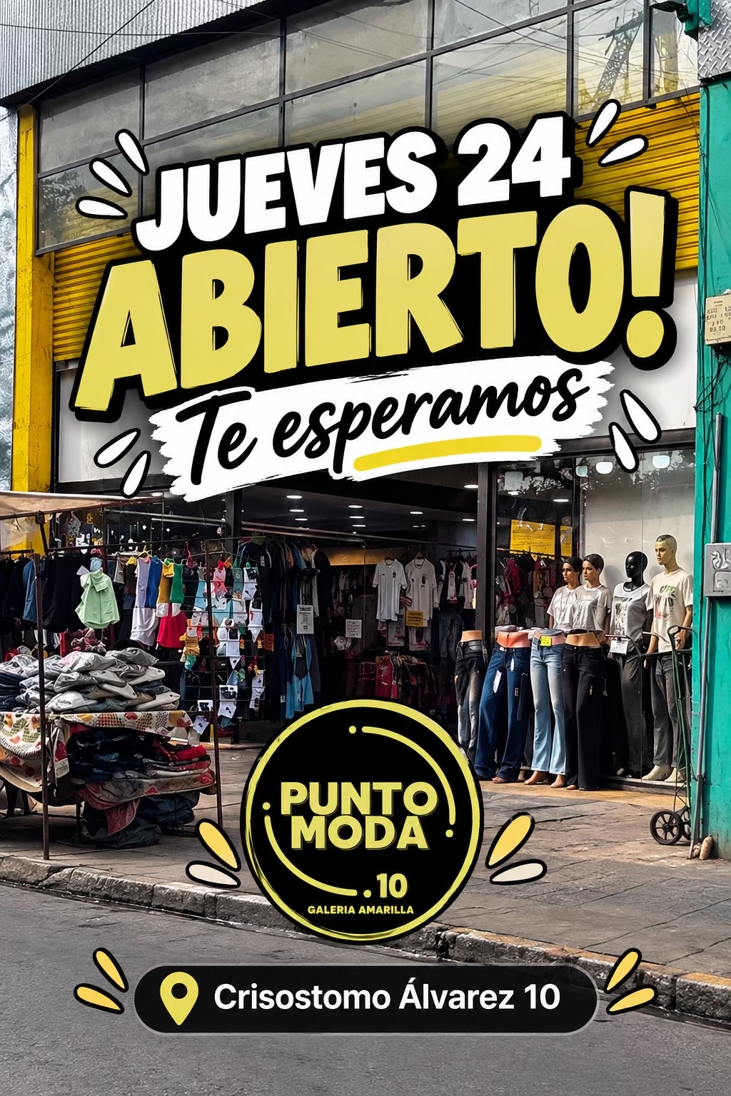 @Galeria Punto Moda Amarilla