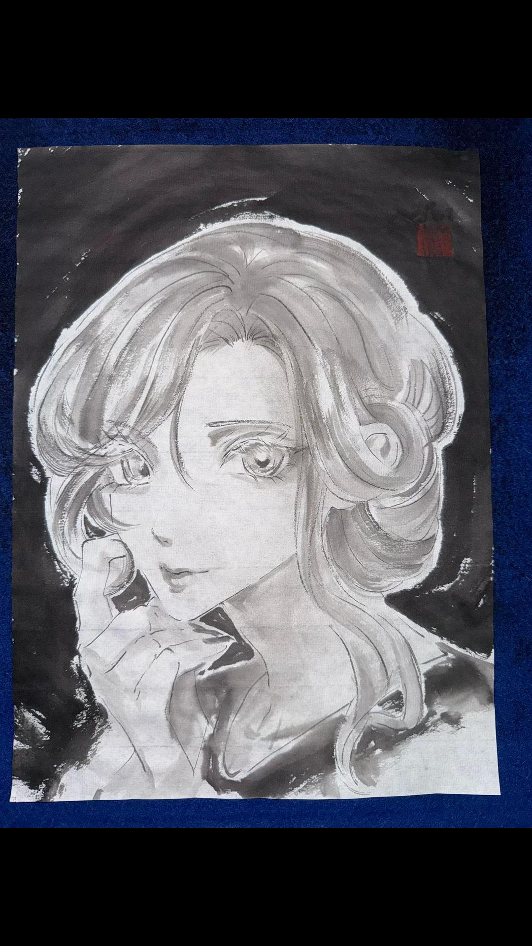 @まさい【うーちゃんちの墨絵画家】
