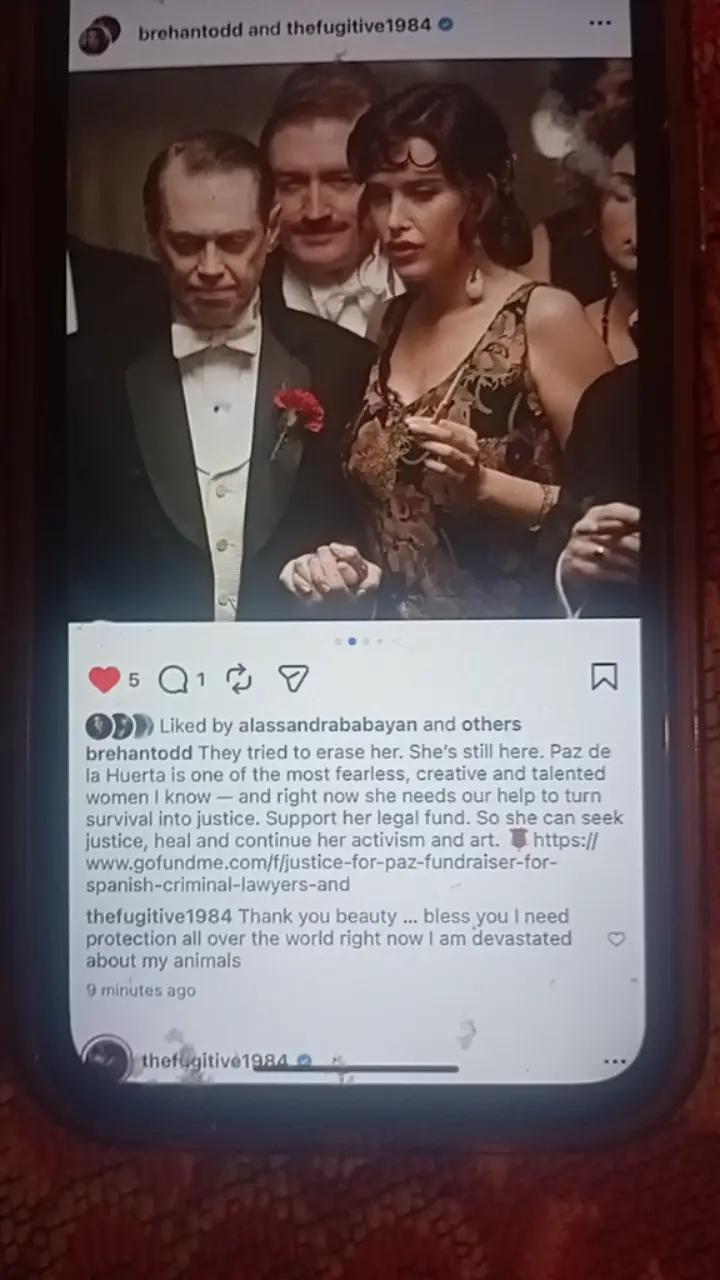 @paz de la Huerta