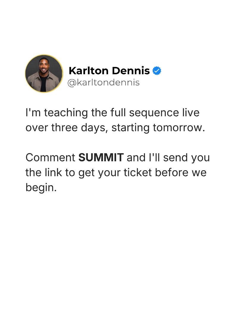 @Karlton Dennis