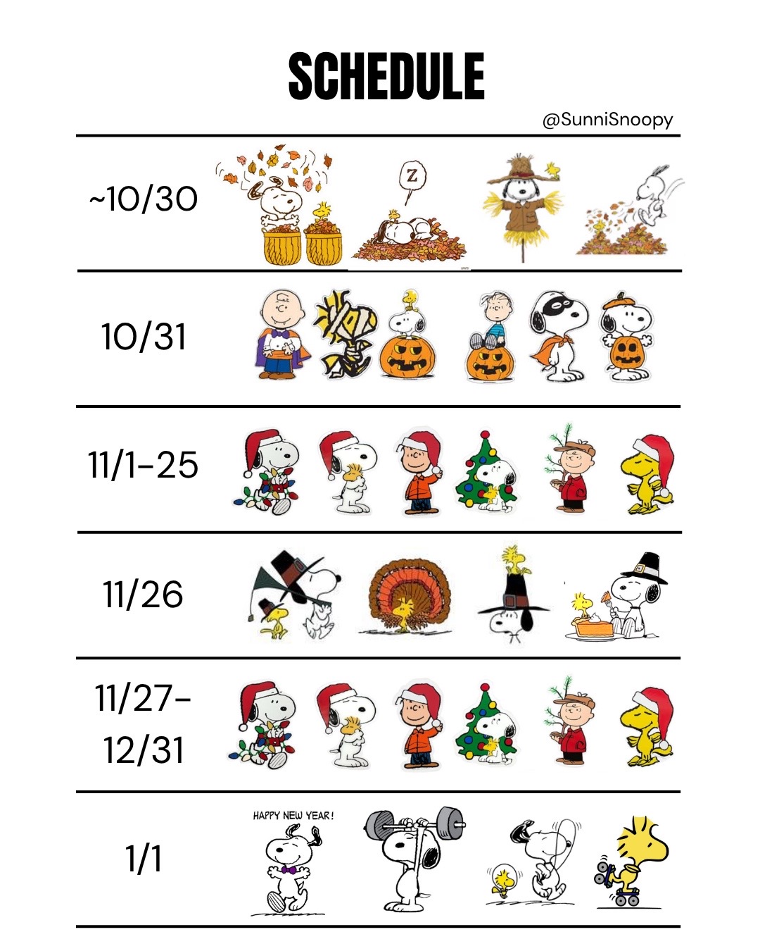 @SunniSnoopy | PEANUTS