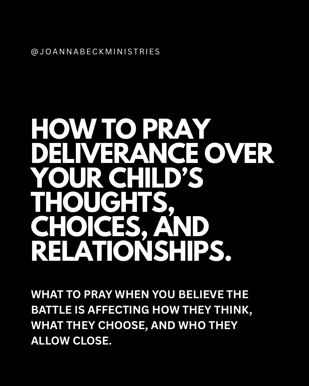 @Joanna Beck Ministries
