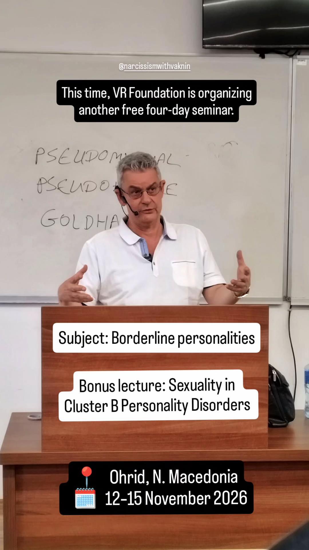 @Prof. Sam Vaknin