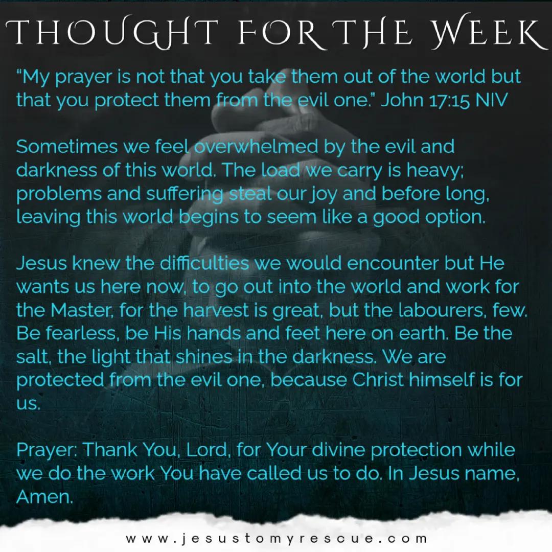 @Jesus to my Rescue