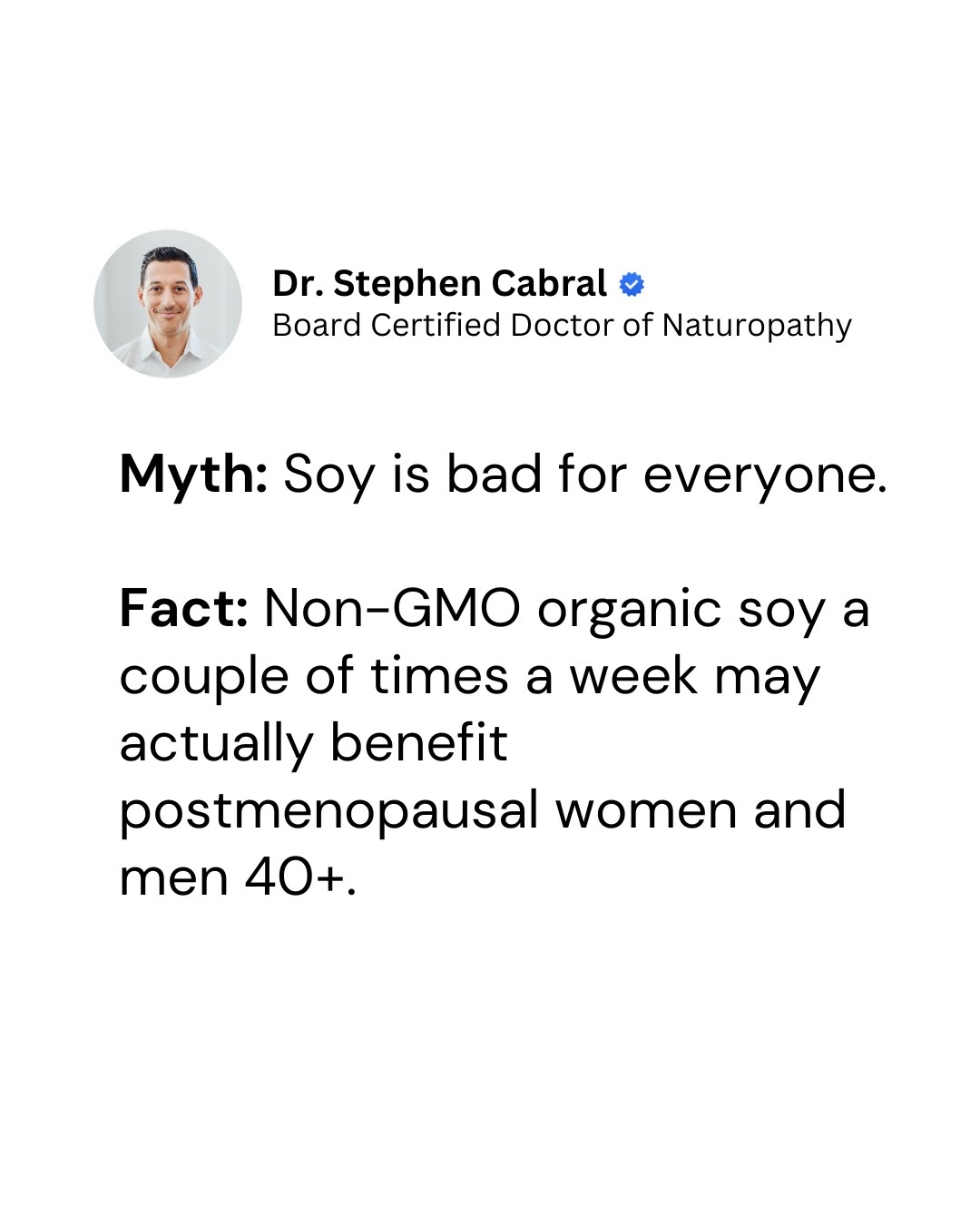 @Dr. Stephen Cabral