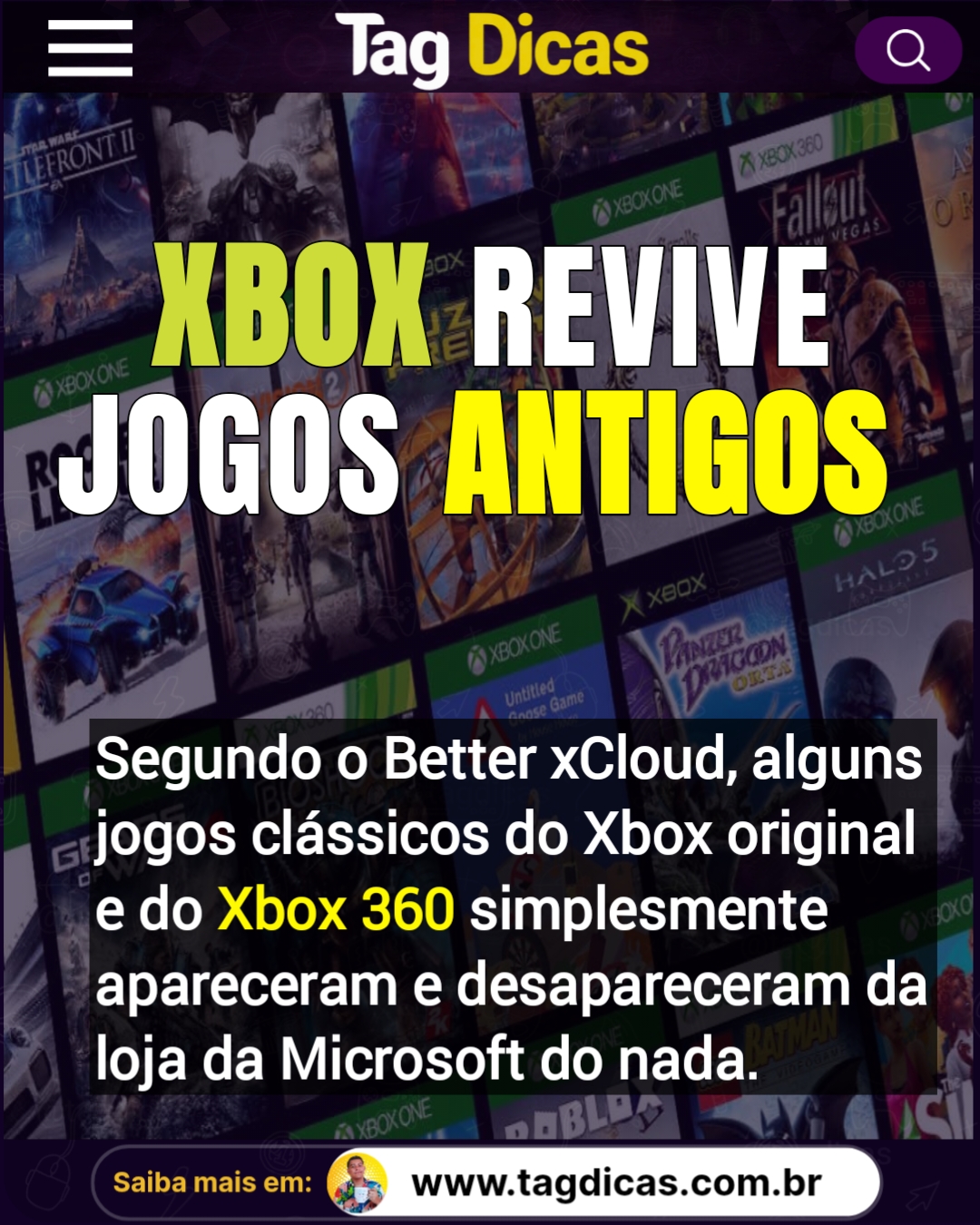 @Adriano Duarte I Tag Dicas