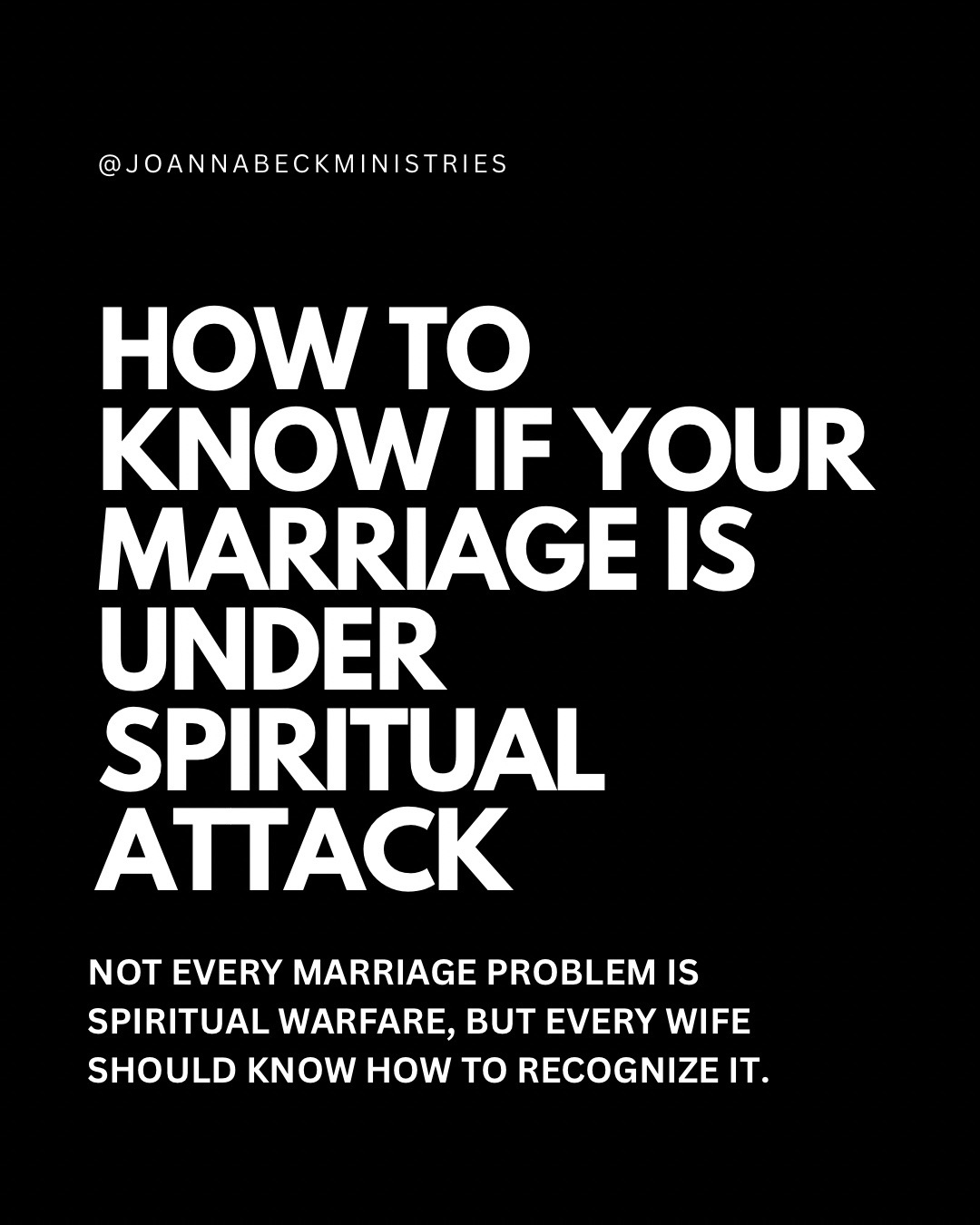 @Joanna Beck Ministries