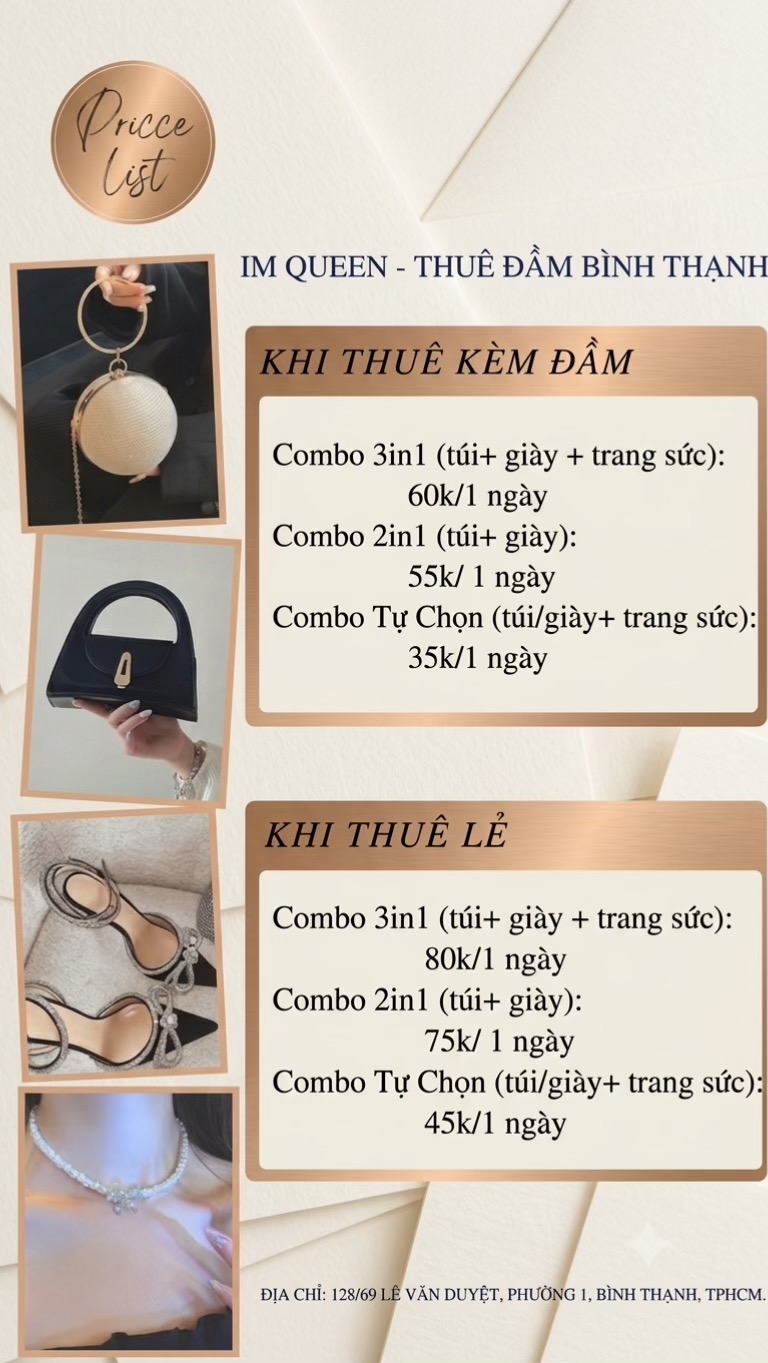 @Im Queen-Thuê đầm Bình Thạnh