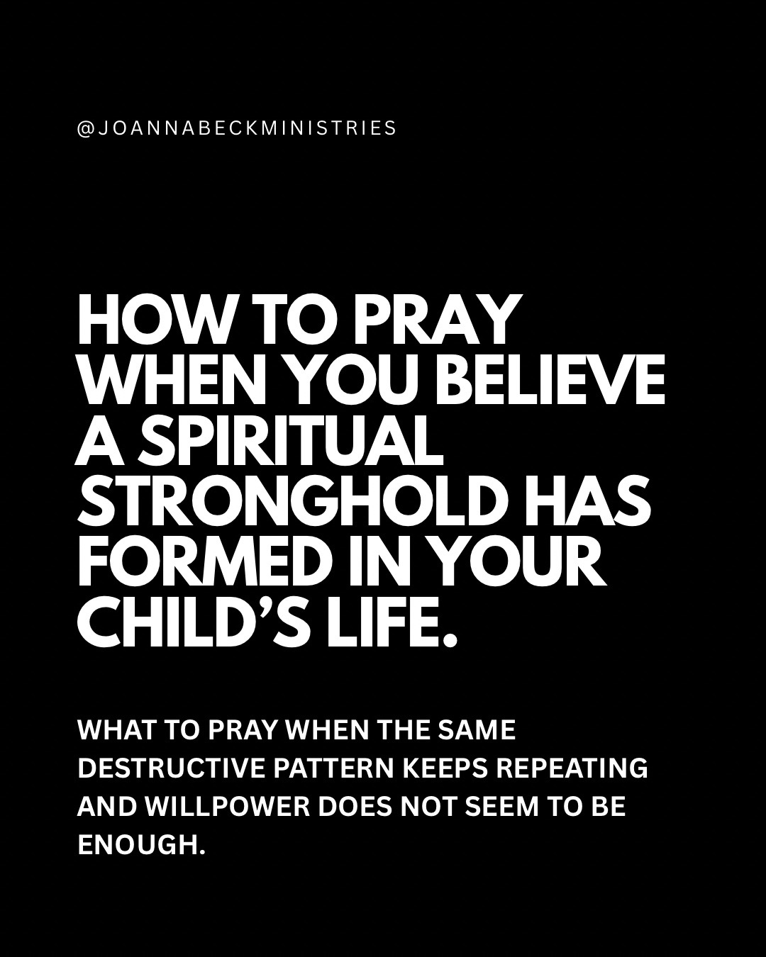 @Joanna Beck Ministries
