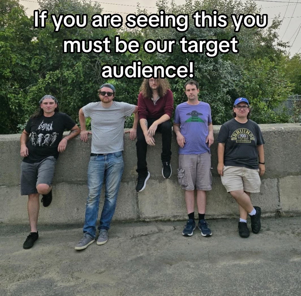 @nevergonnamakeitband