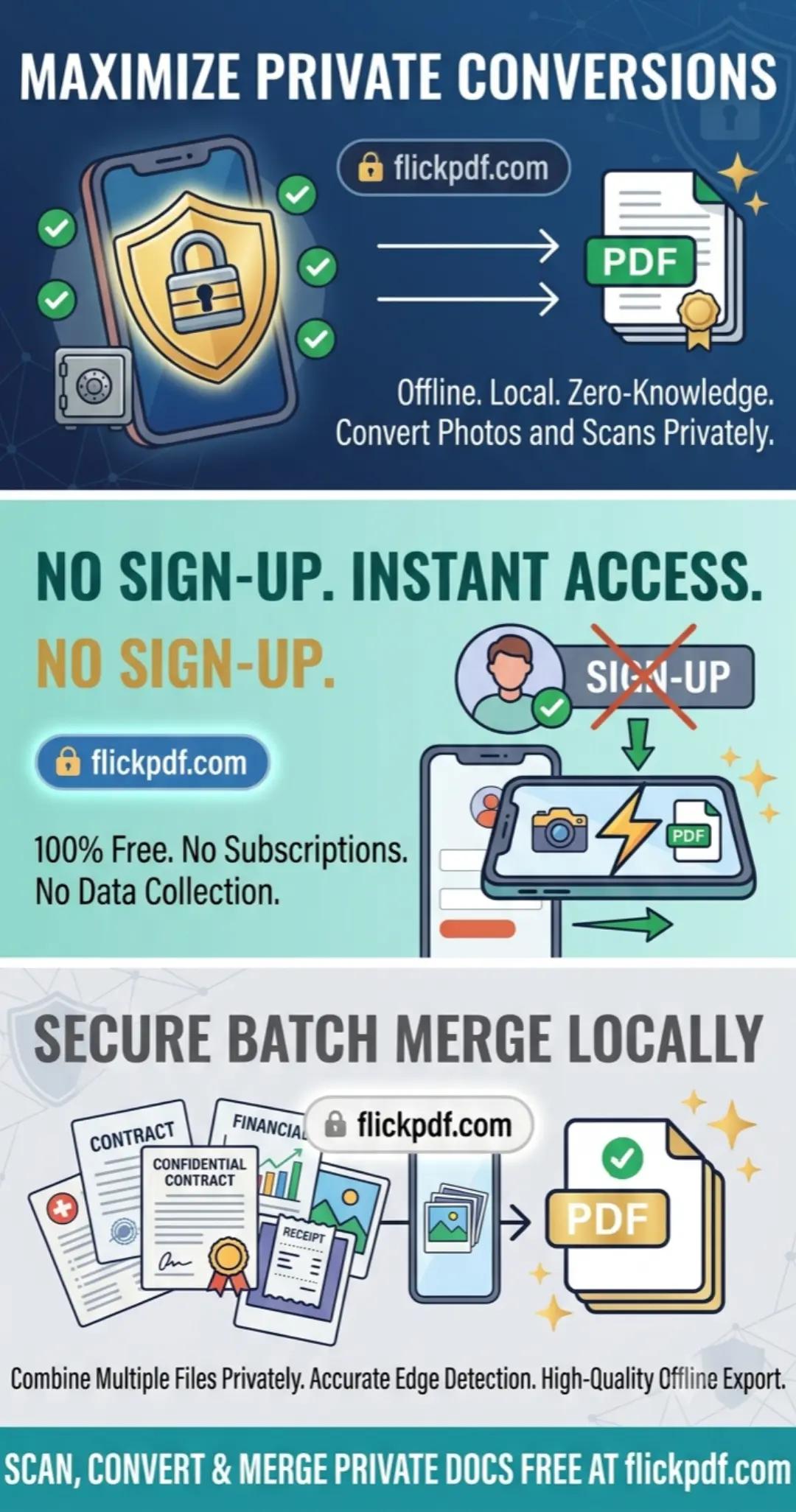 @FlickPDF | No-Cloud PDF Tool