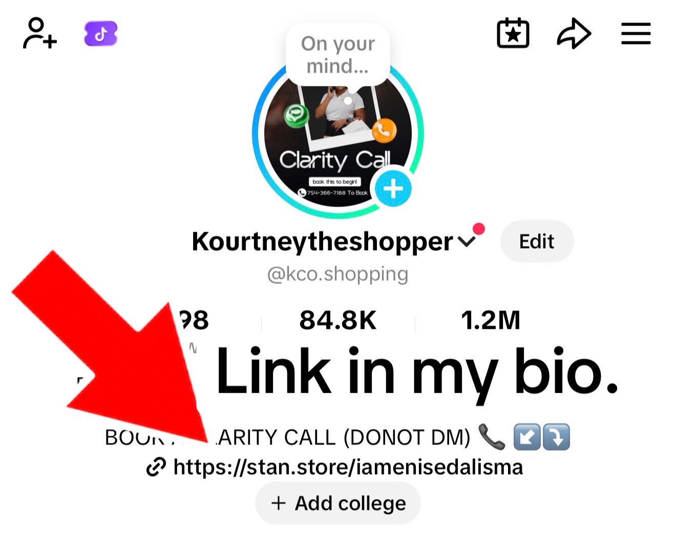 @Kourtneytheshopper