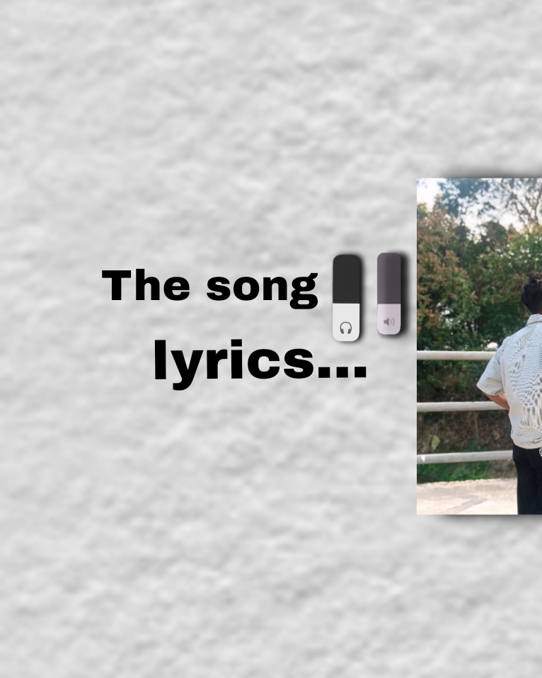 @The lyrics....