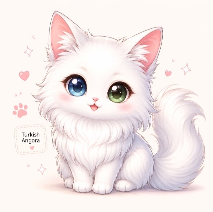 @☁️🐱Klara Turkish Angora🐱☁️
