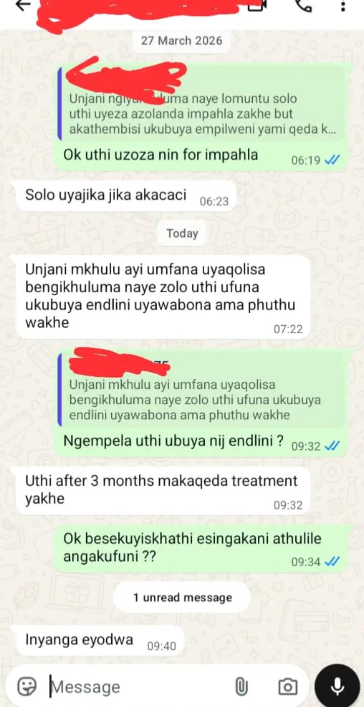@Gogo mamoyo mazololo.