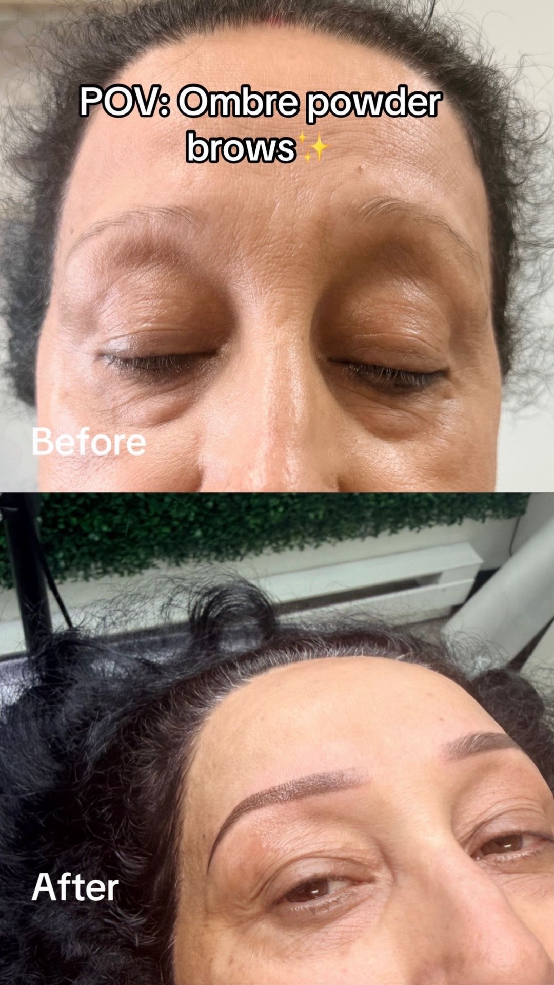 @Brows by Kiran | ombre powder