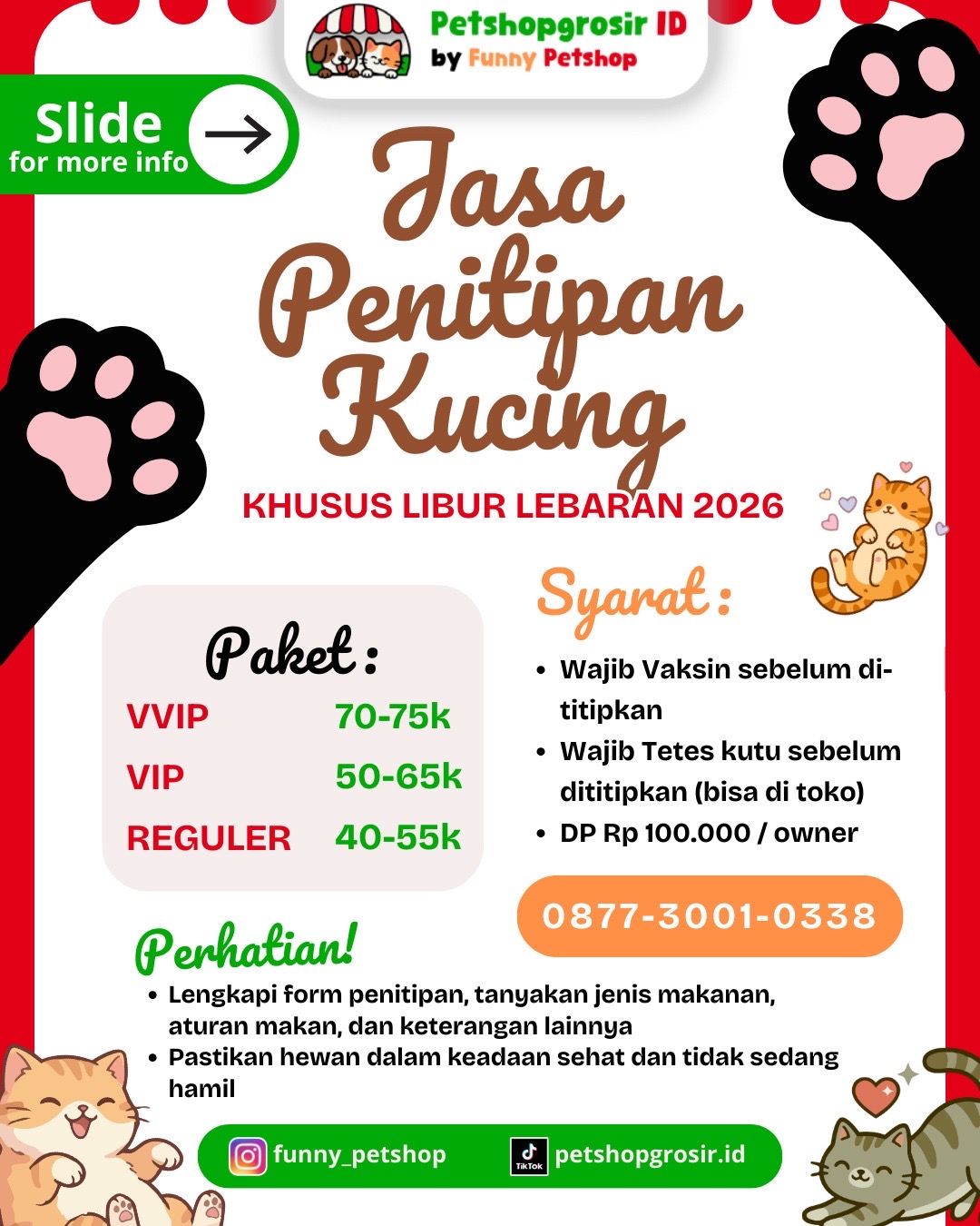 @Petshopgrosir ID-Funny Petshop