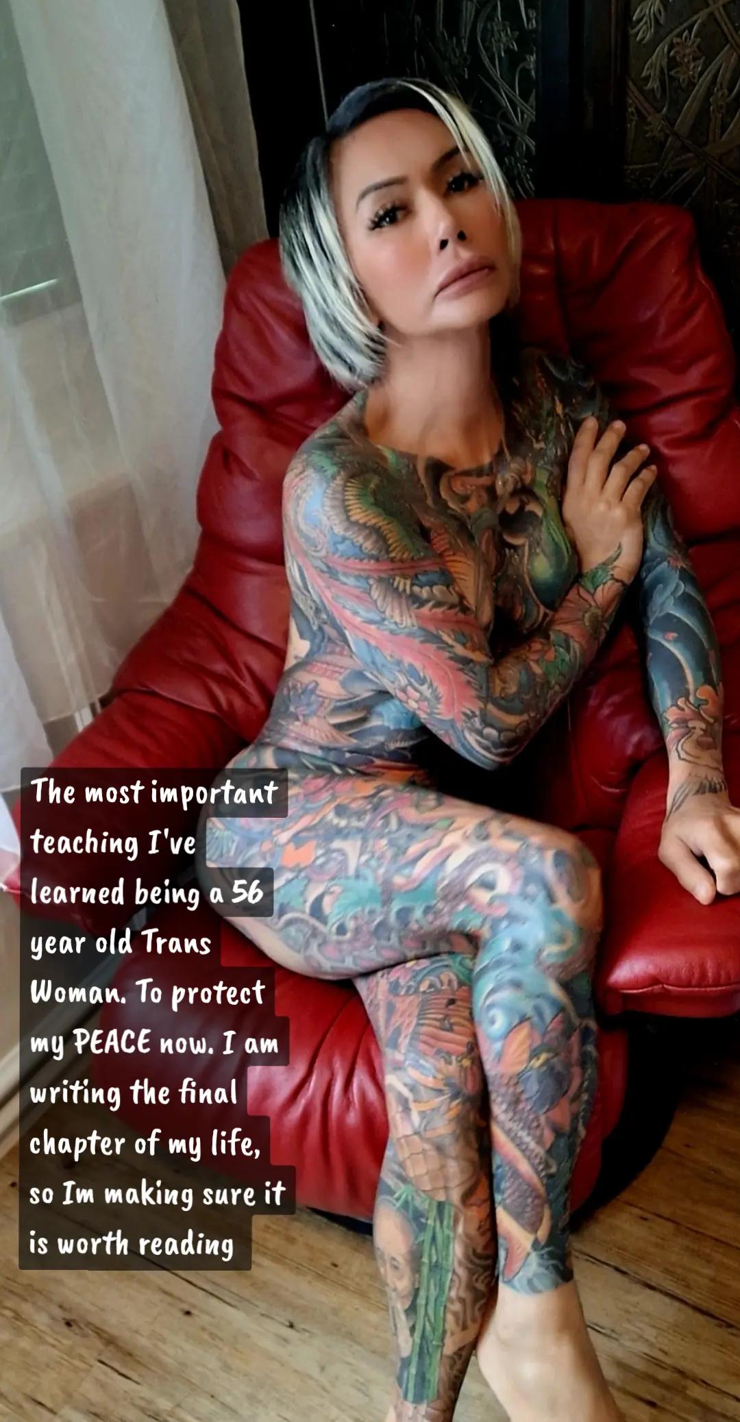 @Tattooed Asian Trans
