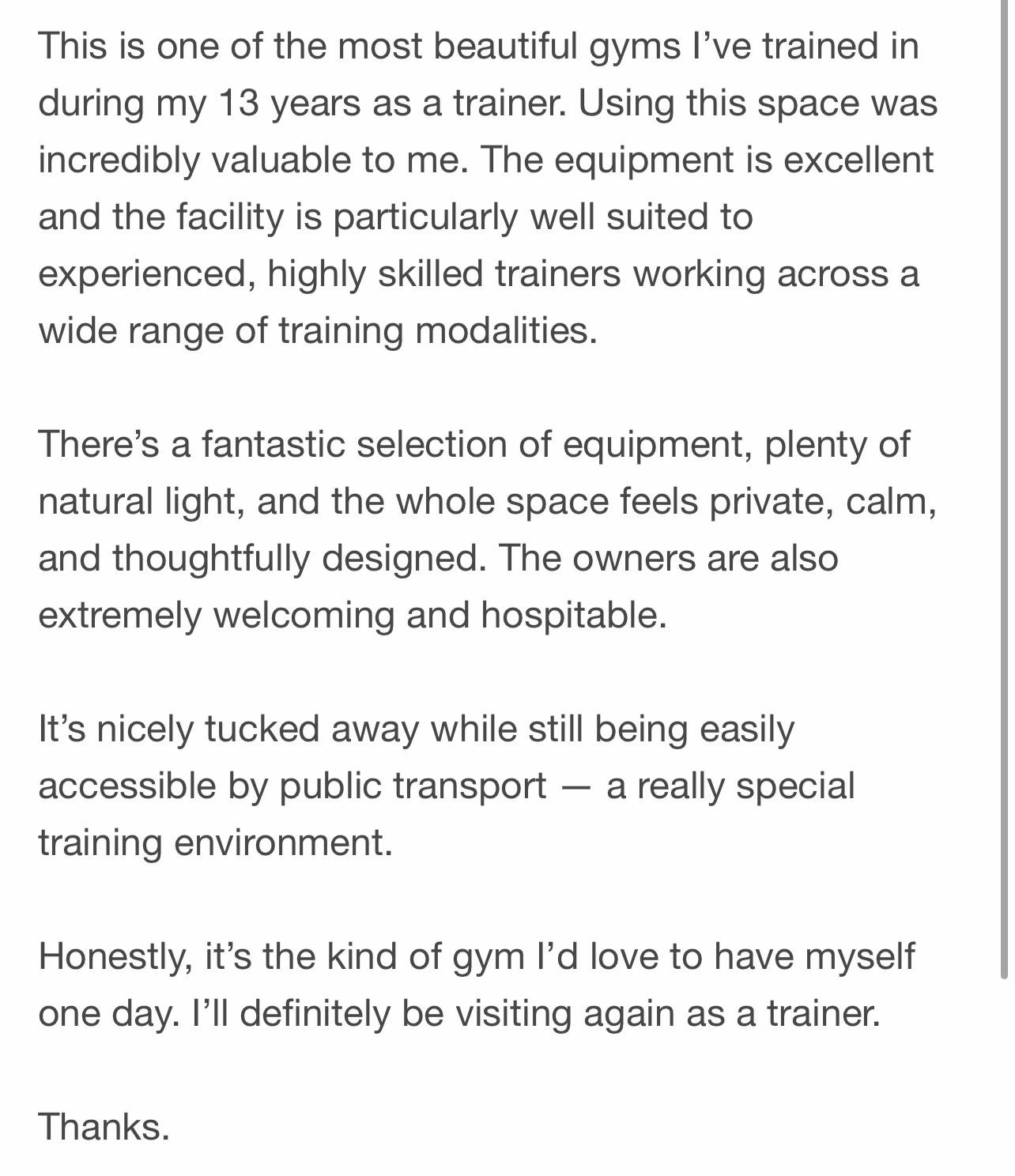 @Fitness Workspace