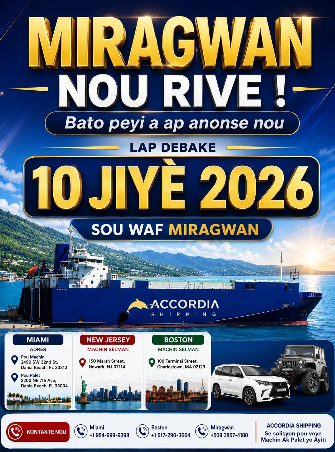 @AccordiaShipping (Miragoâne)