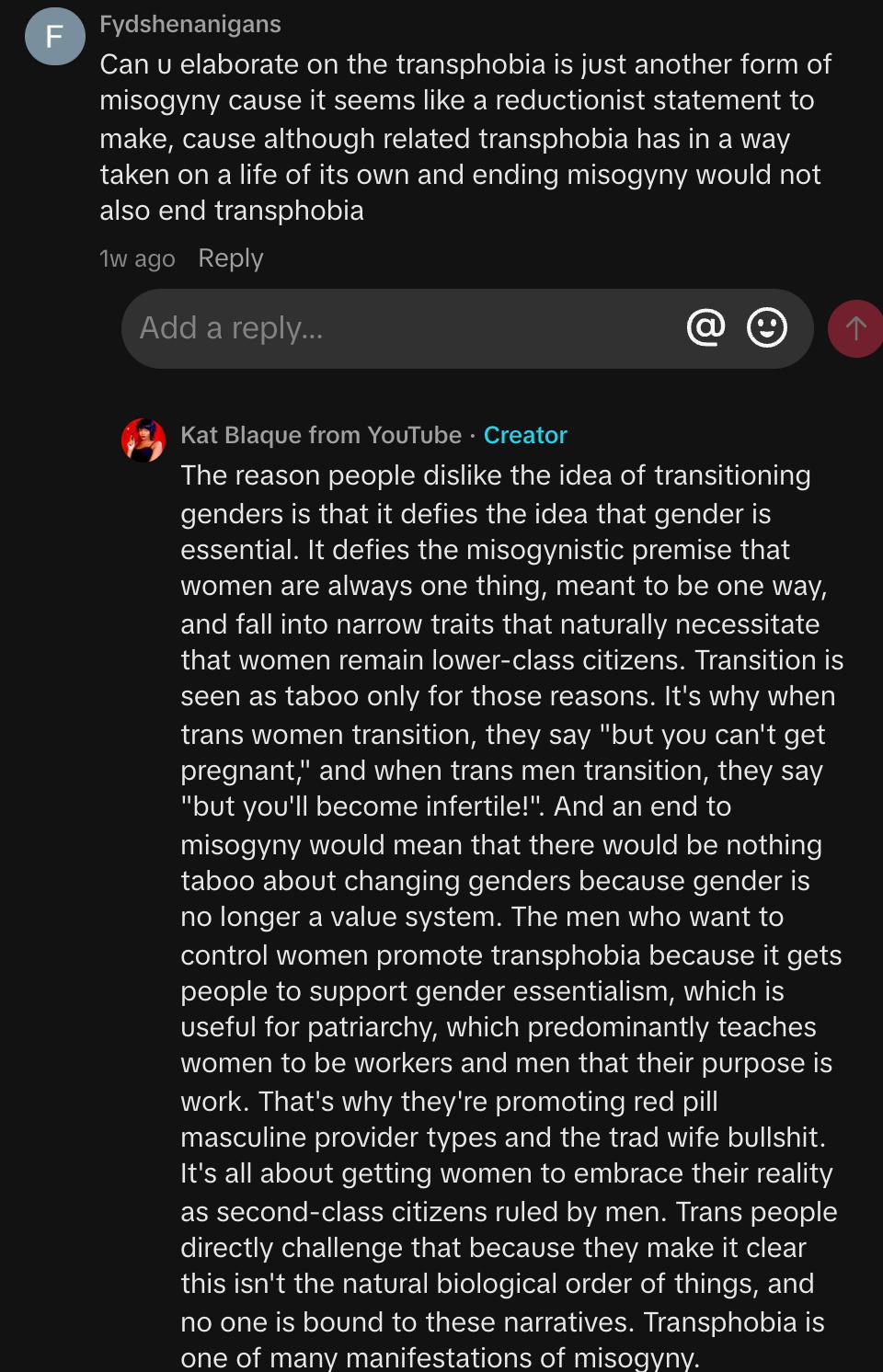 @Kat Blaque from YouTube