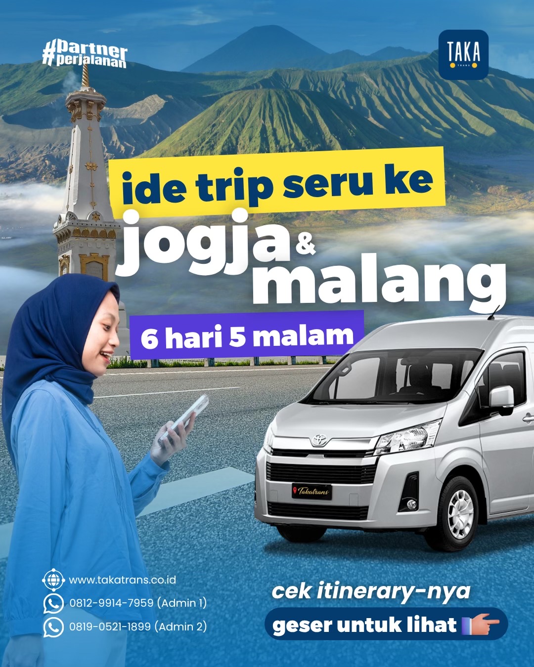 @Takatrans | Sewa Hiace Luxury