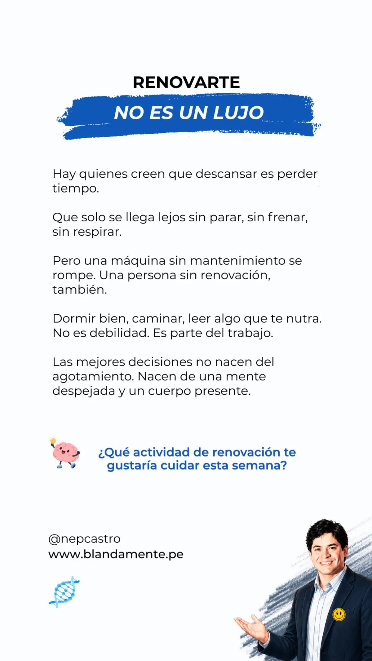 @Neptalí Castro | Liderazgo