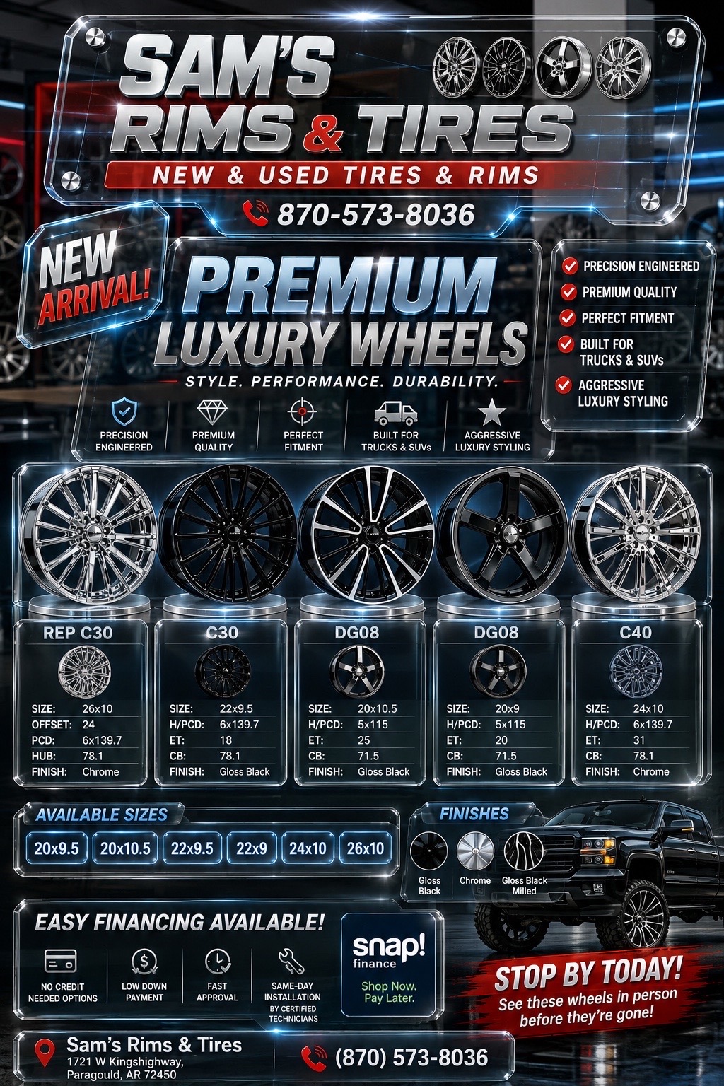 @Sam’s rims & tires