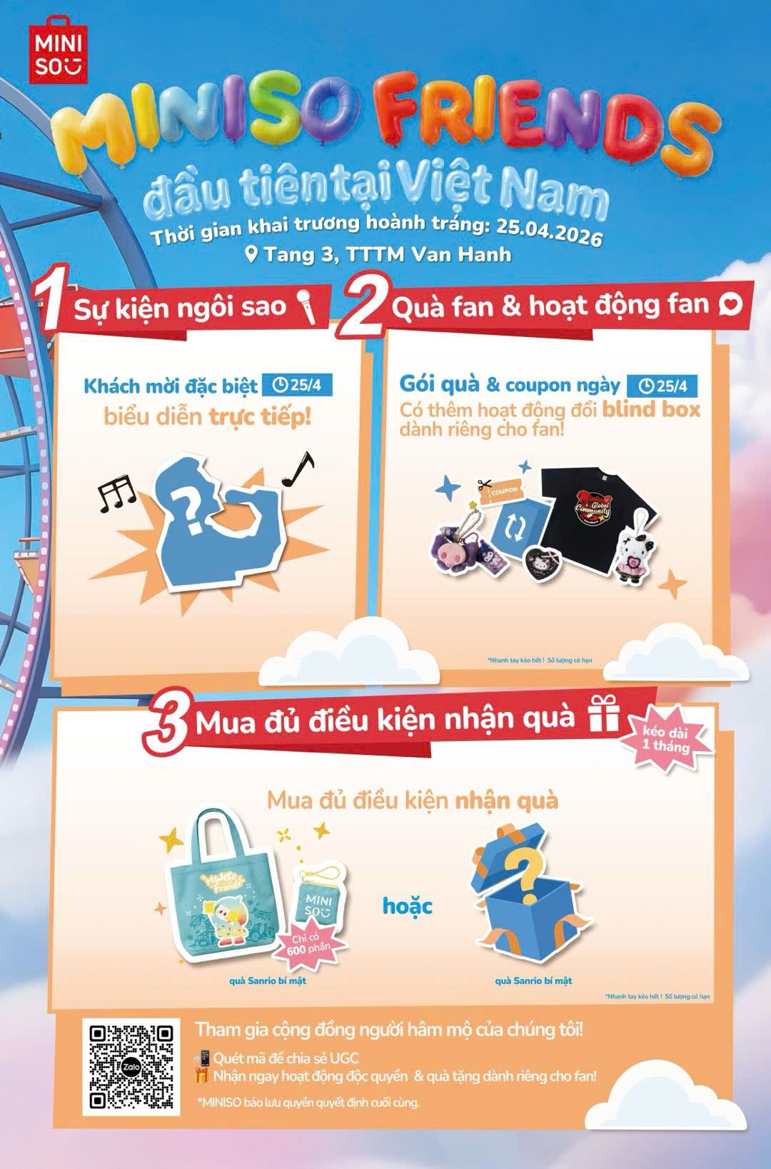 @Le ve ở Miniso