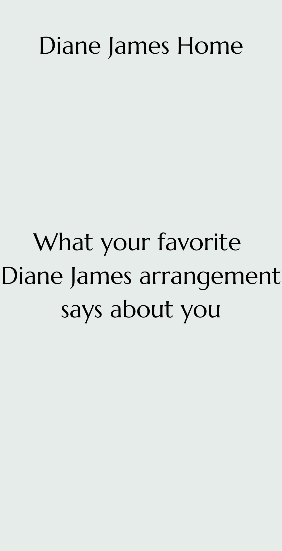 @Diane James Home
