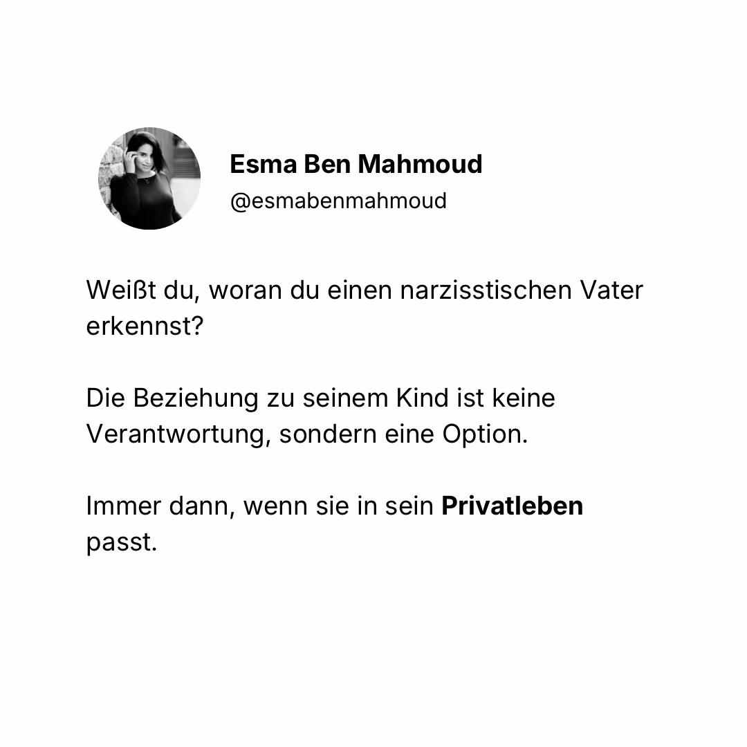 @Esma | Narzissmus & Freiheit