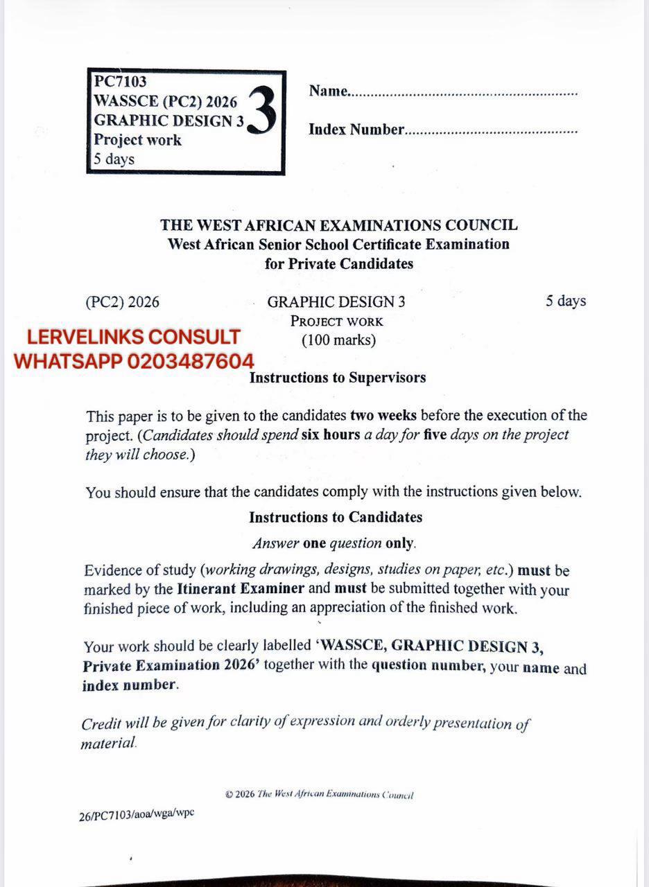 @✍️📚🎓LERVELINKS EXAMS CONSULT