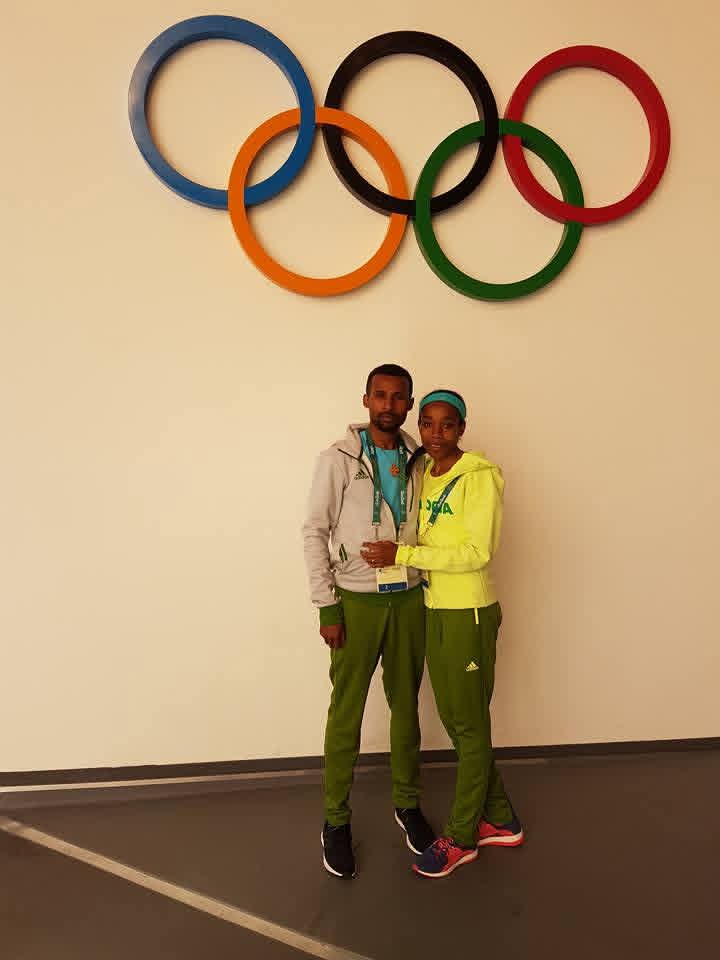 @Athlete Almaz ayana Eba