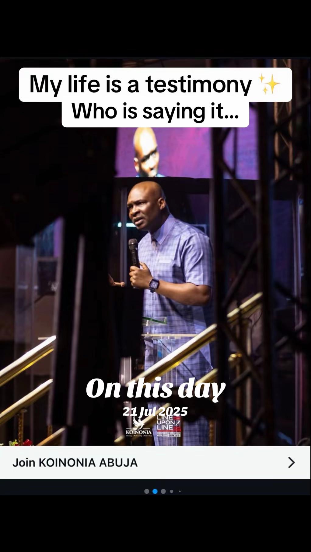 @Apostle Joshua Selman