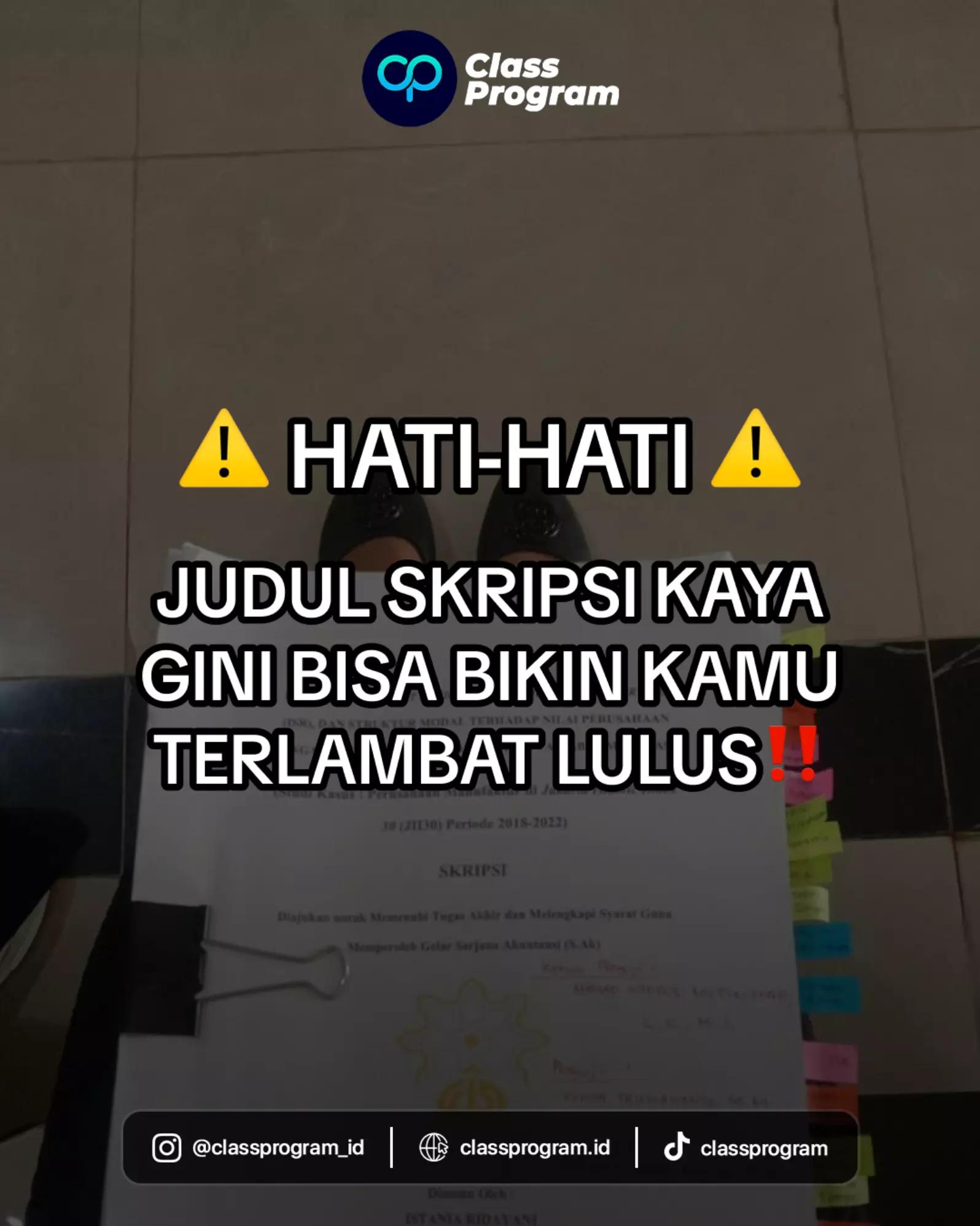 @Bimbingan Skripsi & Tesis