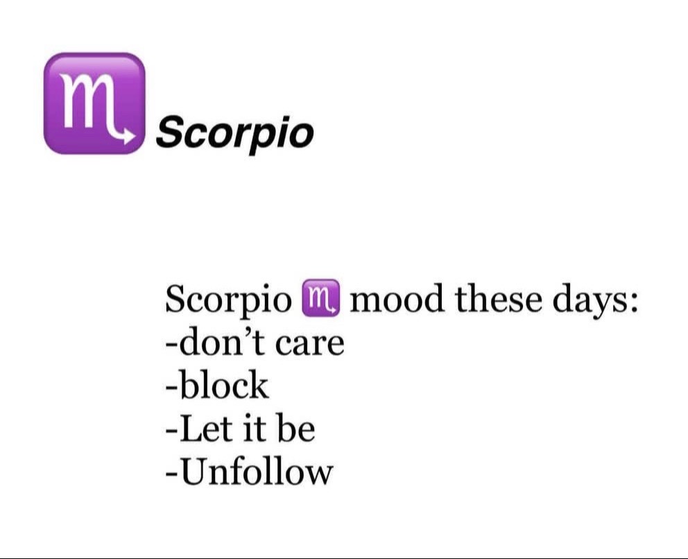 @The best of scorpios 🦂🦂❌