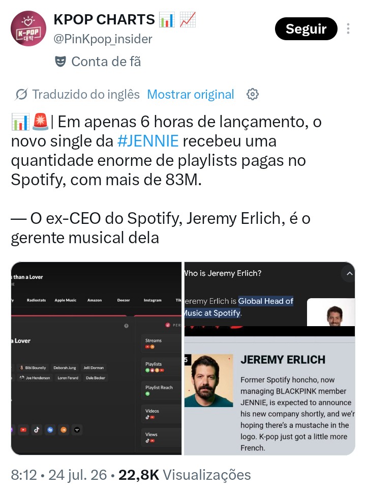 @informações do k-pop