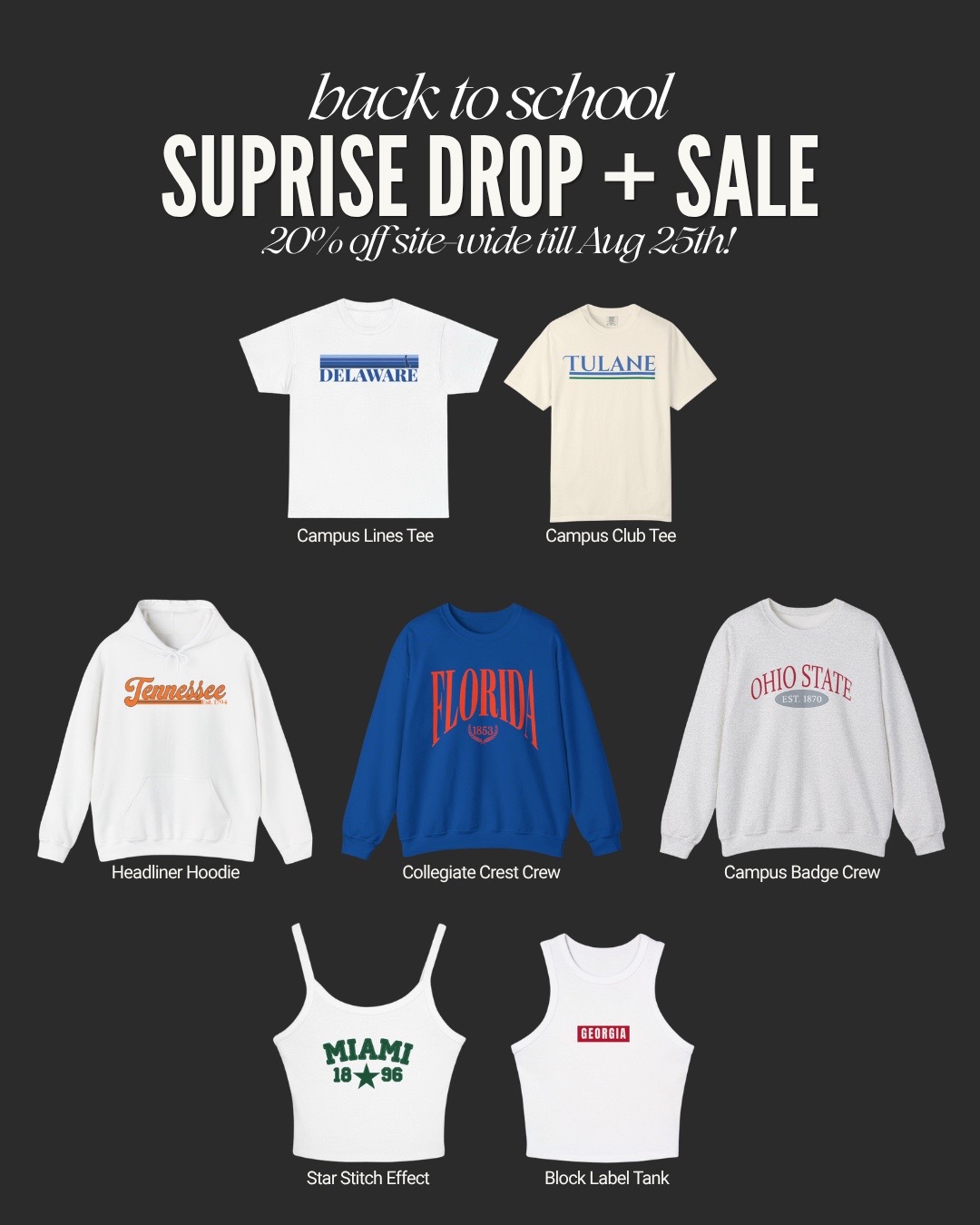 @Custom College Merch