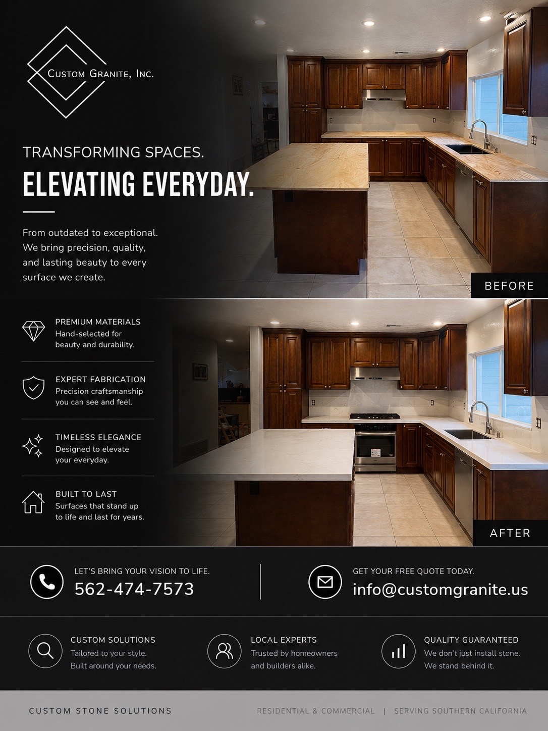 @Custom Granite Inc