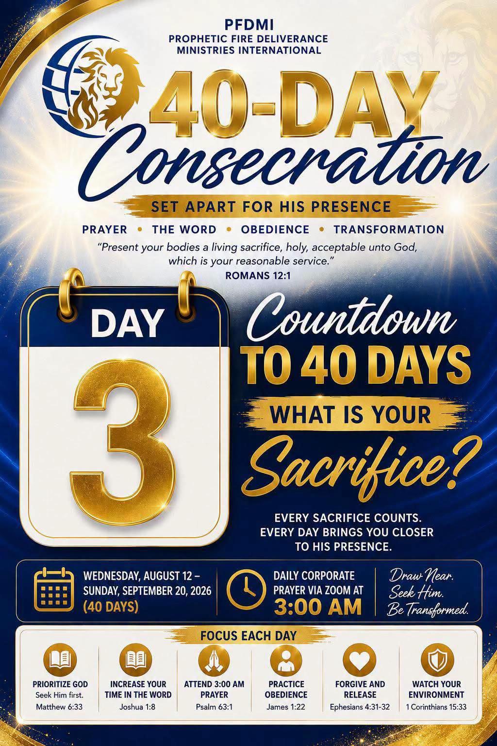 @Prophetic Fire Deliverance M.I