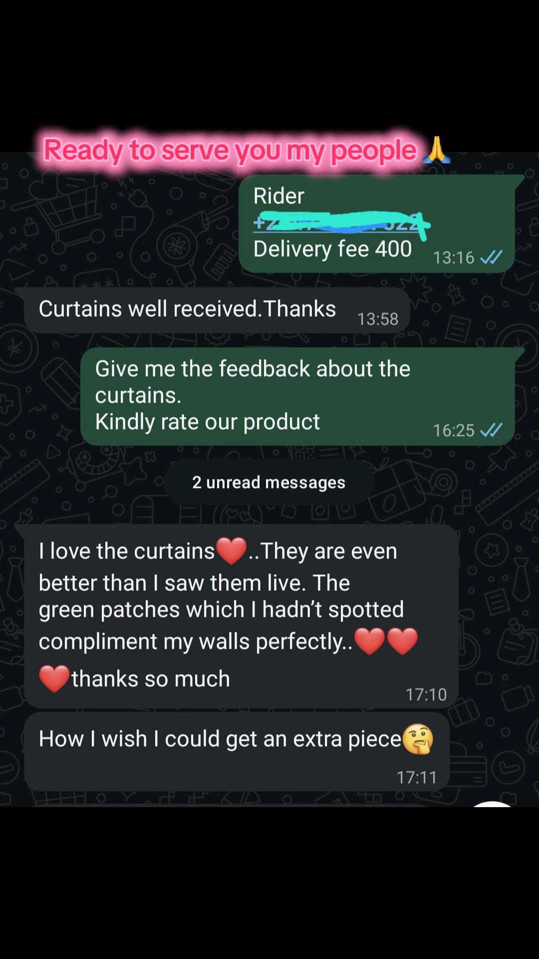 @Unique Mtumba Curtains