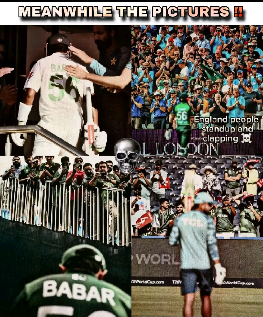 @Babar azam