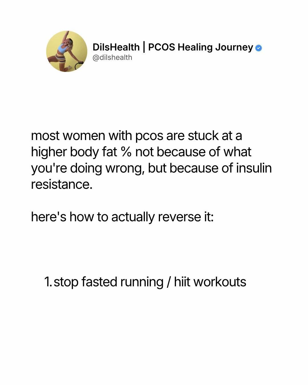 @dils | PCOS healing journey
